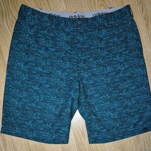 NWOT adidas Teal Athletic Shorts..size 40